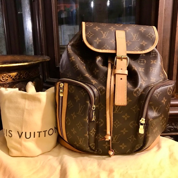 Louis Vuitton Brown Monogram Backpack comes with dust bag! EUC! - Picture 1 of 16